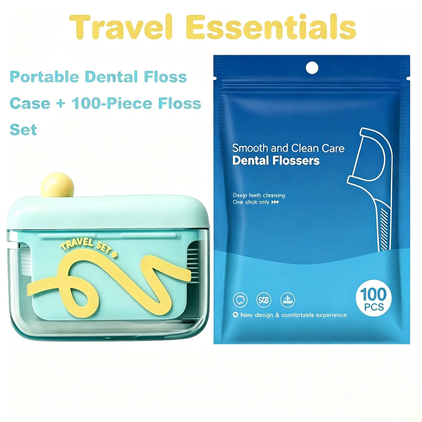 🛫One-Press Pop-Up Floss Pick Case
