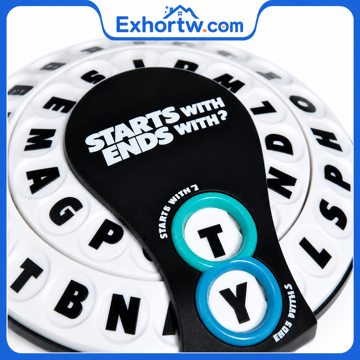 🎲Spin & Shout Word Game – Fast-Paced Family Game with Letter Wheels