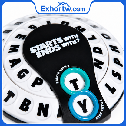🎲Spin & Shout Word Game – Fast-Paced Family Game with Letter Wheels