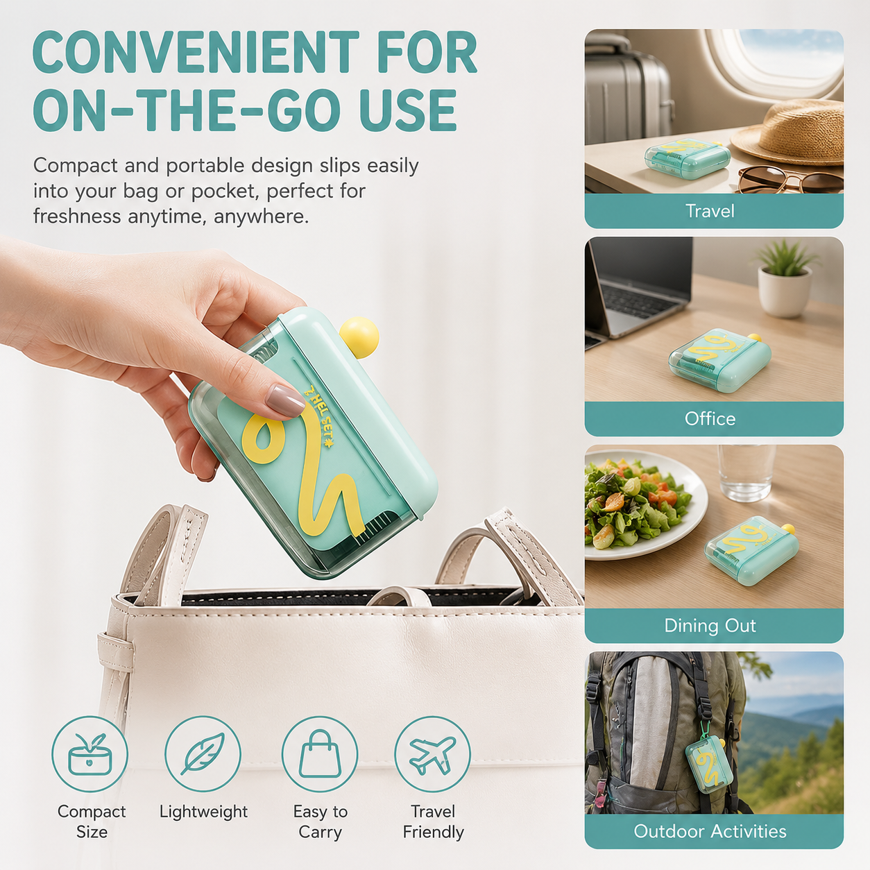 🛫One-Press Pop-Up Floss Pick Case