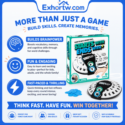 🎲Spin & Shout Word Game – Fast-Paced Family Game with Letter Wheels