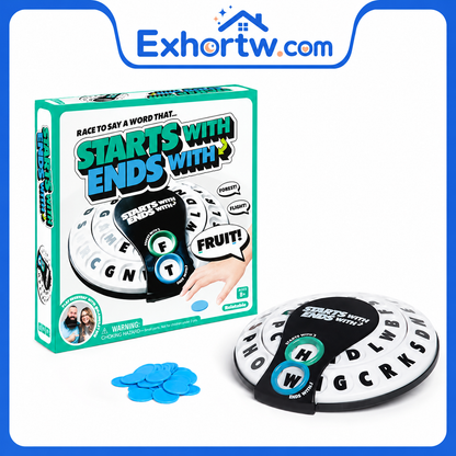 🎲Spin & Shout Word Game – Fast-Paced Family Game with Letter Wheels