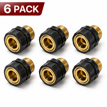 🔥2026 Hot Sale 65K+✨ Hourleey Garden Hose Quick Connector