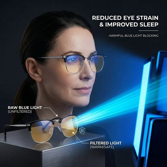 👓Best Selling 50% Off🔥Automatic zoom anti-blue light presbyopia glasses