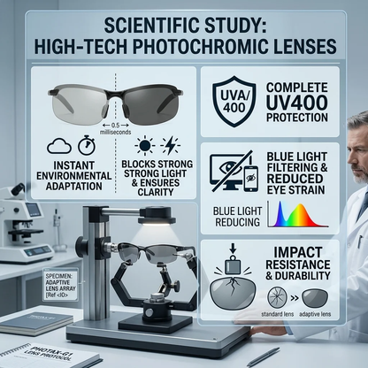 🕶️🕶️ High-Tech Smart Glasses: Offering protection against UV rays and blue light, these glasses also feature anti-glare and anti-reflective properties. The frame is dust- and wind-resistant, while the lenses are impact-resistant and shatterproof. Specif