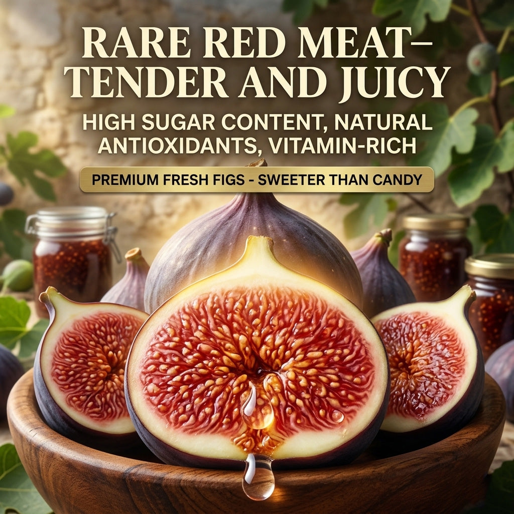 🌳 Bears fruit within a year! This high-yielding, dwarf fig variety can be planted year-round. Featuring sweet, fresh, and crisp flesh, it is ideal for cultivation in pots, on balconies, or on farms, and is suitable for a wide range of climates.