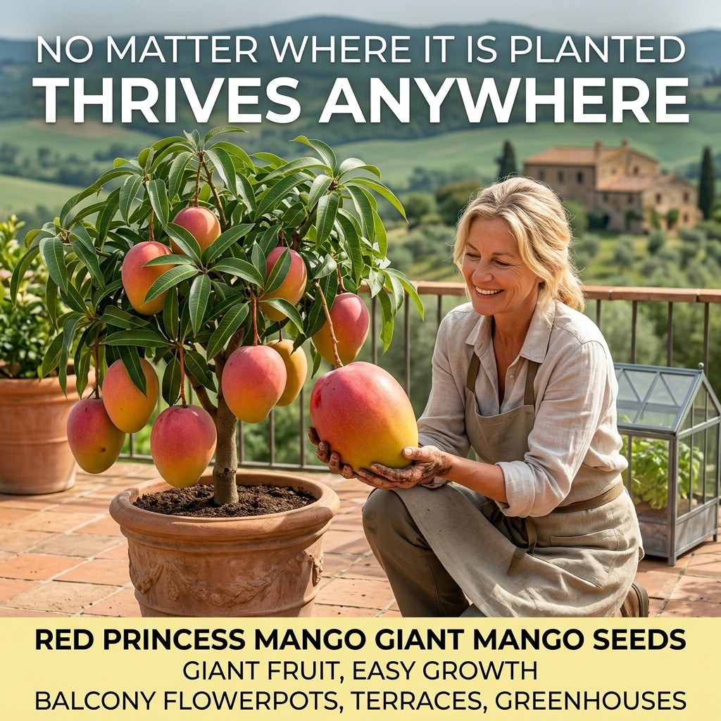 🥭The Guifei mango bears fruit annually, is a dwarf variety suitable for potted cultivation, and is ideal for home, balcony, and garden planting. It fruits quickly, yields high output, and is suitable for various climates.
