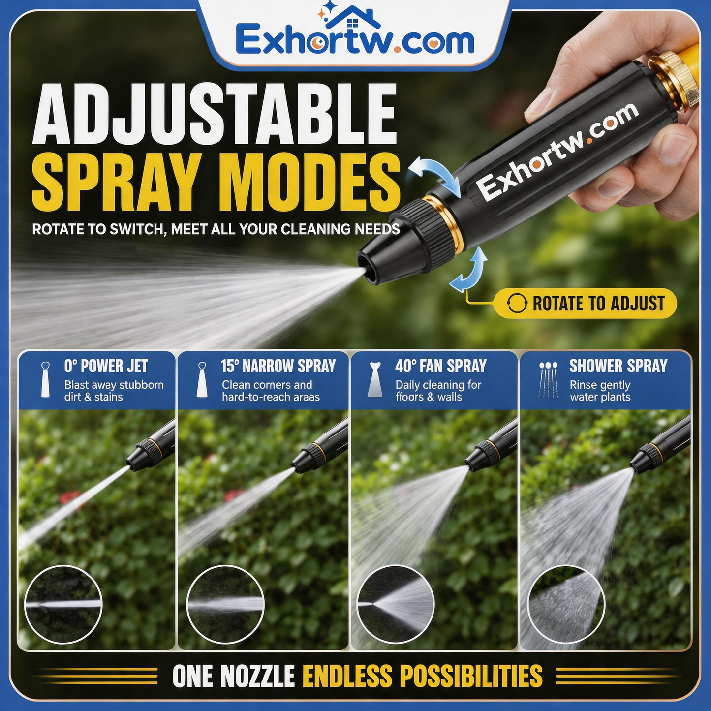 💦Exhortw™ High Pressure Water Blaster
