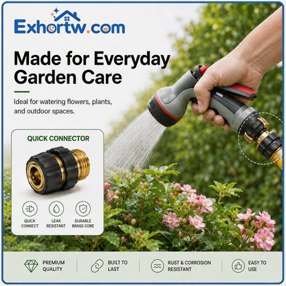 🔥2026 Hot Sale 65K+✨ Hourleey Garden Hose Quick Connector