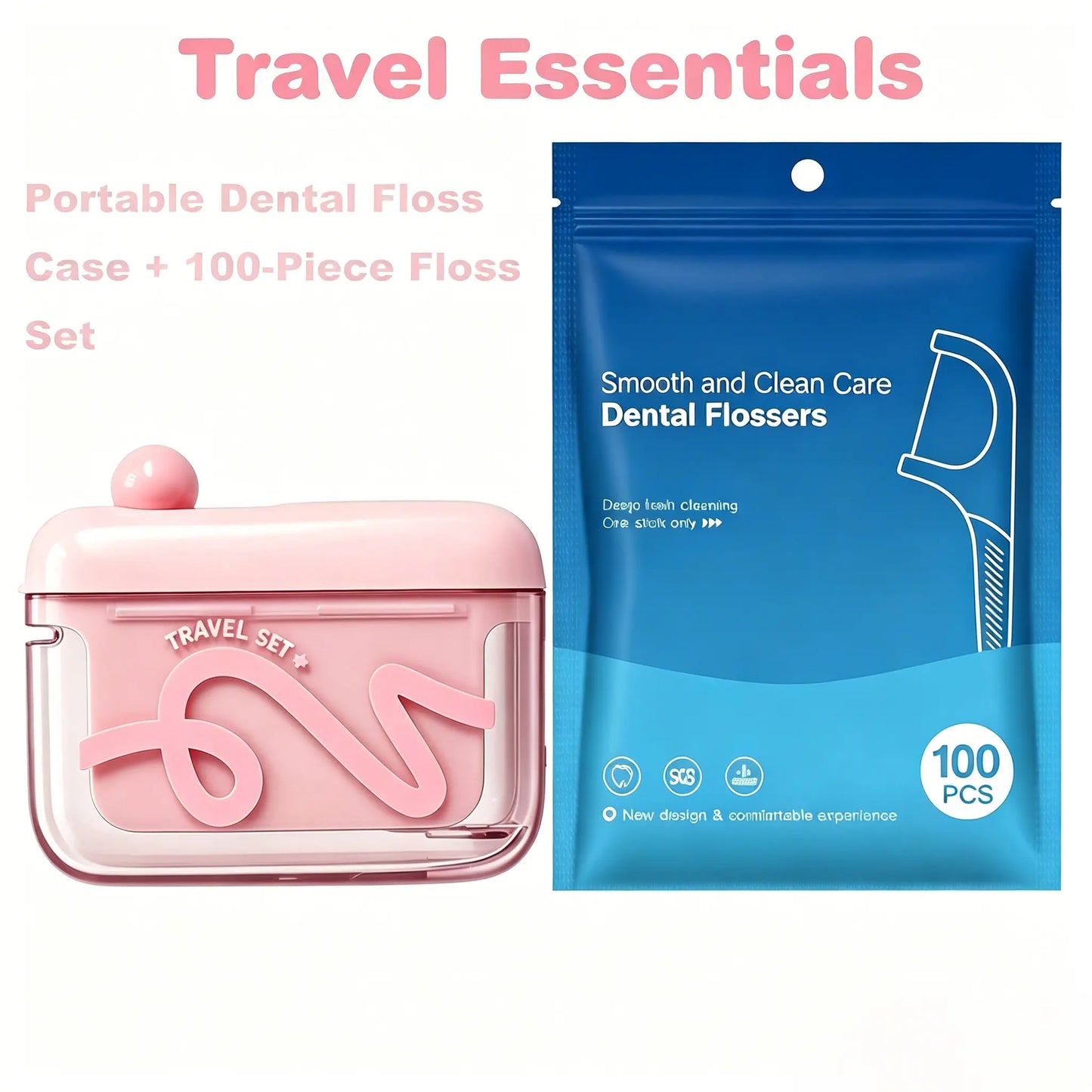 🛫One-Press Pop-Up Floss Pick Case